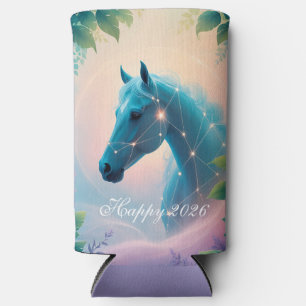 Rafraîchisseur Pour Canette Slim Année Personnalisée du Cheval 2026
