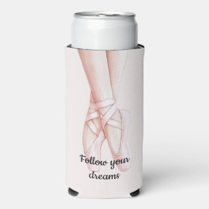 Rafraîchisseur Pour Canette Slim Ballet Blush Rose Ballerina