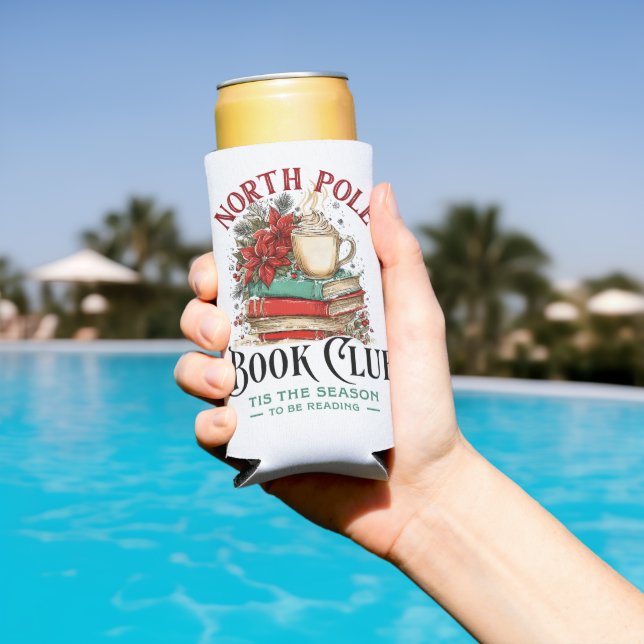 Rafraîchisseur Pour Canette Slim 'C'est la saison à lire (Piscine in situ)