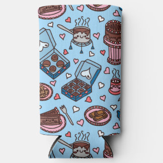 Rafraîchisseur Pour Canette Slim Chocolate lover cute