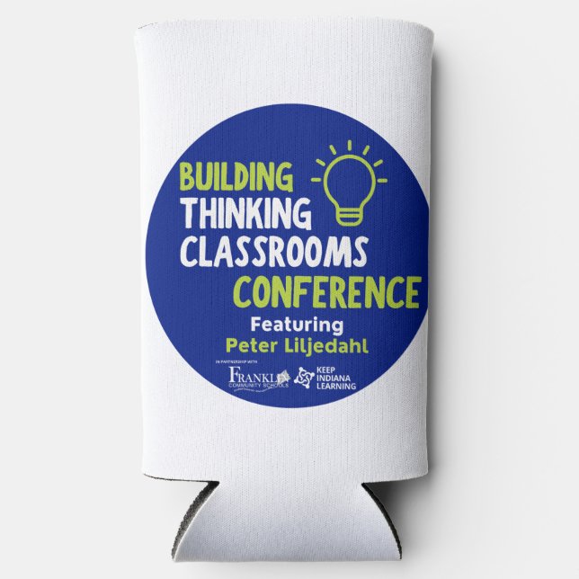 Rafraîchisseur Pour Canette Slim Construire la pensée Les salles de classe peuvent  (Recto)