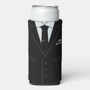 Rafraîchisseur Pour Canette Slim Costume professionnel personnalisé Funny Boss Can 