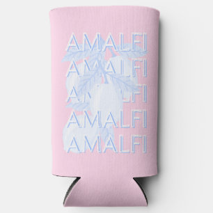 Rafraîchisseur Pour Canette Slim Côte d'Amalfi, Italie, Art Voyage, Preppy