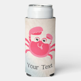 Rafraîchisseur Pour Canette Slim Crabby Crabby Design Seltzer Can Cooler