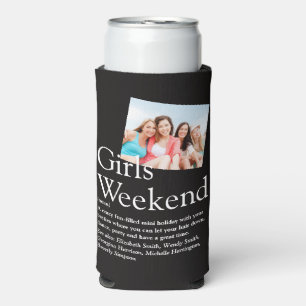 Rafraîchisseur Pour Canette Slim Définition de week-end personnalisé pour filles Ph