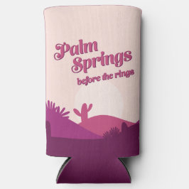 Rafraîchisseur Pour Canette Slim Desert Sunset Palm Springs Bachelorette Seltzer Ca