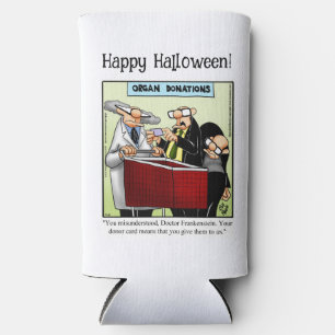 Rafraîchisseur Pour Canette Slim Drôle Halloween Humour peut refroidir cadeau