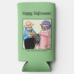 Rafraîchisseur Pour Canette Slim Drôle Halloween Humour peut refroidir cadeau