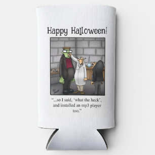Rafraîchisseur Pour Canette Slim Drôle Halloween Humour peut refroidir cadeau