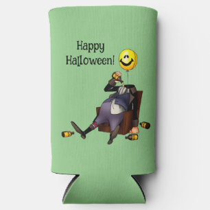 Rafraîchisseur Pour Canette Slim Drôle Halloween Humour peut refroidir cadeau