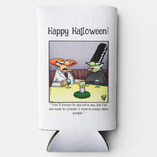 Rafraîchisseur Pour Canette Slim Drôle Halloween Humour peut refroidir cadeau