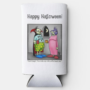 Rafraîchisseur Pour Canette Slim Drôle Halloween Humour peut refroidir cadeau