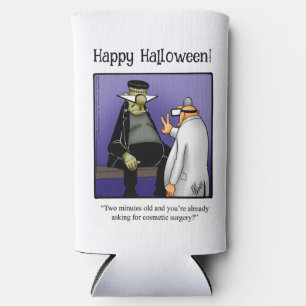 Rafraîchisseur Pour Canette Slim Drôle Halloween Humour peut refroidir cadeau
