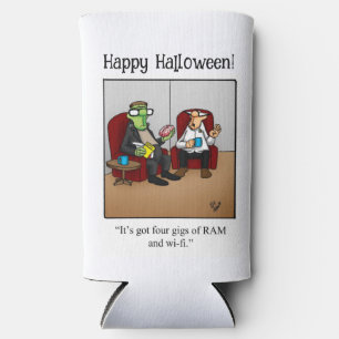 Rafraîchisseur Pour Canette Slim Drôle Halloween Humour peut refroidir cadeau