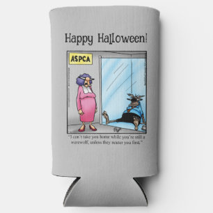 Rafraîchisseur Pour Canette Slim Drôle Halloween Humour peut refroidir cadeau