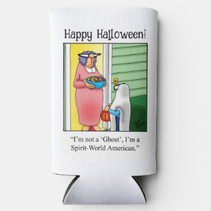 Rafraîchisseur Pour Canette Slim Drôle Halloween Humour peut refroidir cadeau