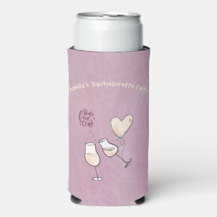 Rafraîchisseur Pour Canette Slim Envoyez une boisson à la mariée avec un code QR pe
