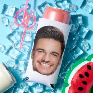 Rafraîchisseur Pour Canette Slim Face personnalisée