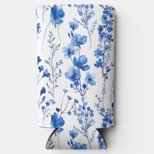 Rafraîchisseur Pour Canette Slim Fleur sauvage du papier Motif-98186