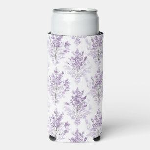 Rafraîchisseur Pour Canette Slim Fleurs de Lavande