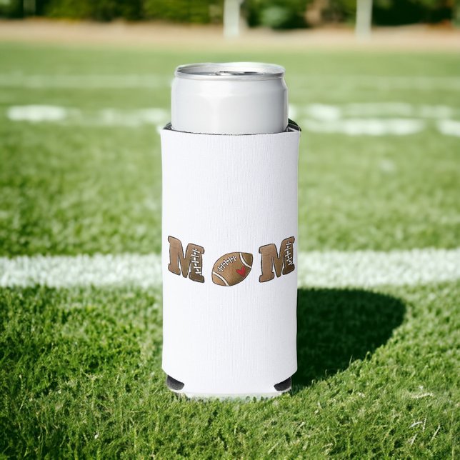 Rafraîchisseur Pour Canette Slim Football Maman mignonne tendance (Créateur téléchargé)