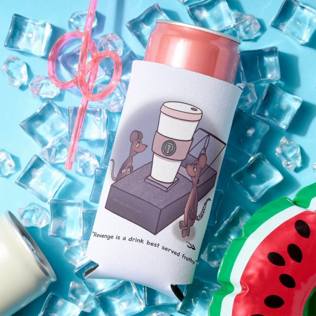 Rafraîchisseur Pour Canette Slim Frothy Can Cooler (Été in situ)