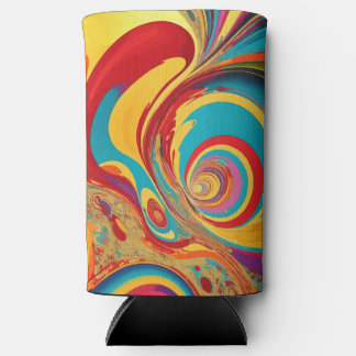 Rafraîchisseur Pour Canette Slim Hippie Dreams 1960 Flow Art
