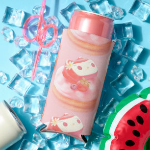Rafraîchisseur Pour Canette Slim Illustration de tarte aux fraises