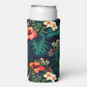 Rafraîchisseur Pour Canette Slim Impression hawaïenne