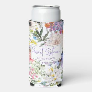 Rafraîchisseur Pour Canette Slim Jardin sweet sixteen