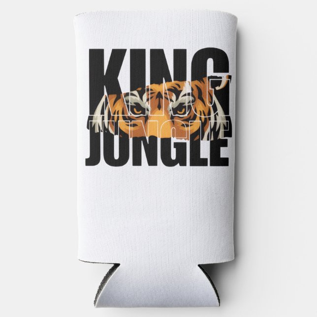 Rafraîchisseur Pour Canette Slim King of the Jungle (Recto)