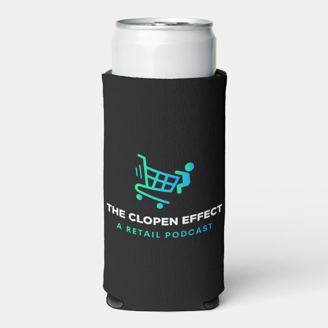 Rafraîchisseur Pour Canette Slim L'effet Clopen (Seltzer Recto)