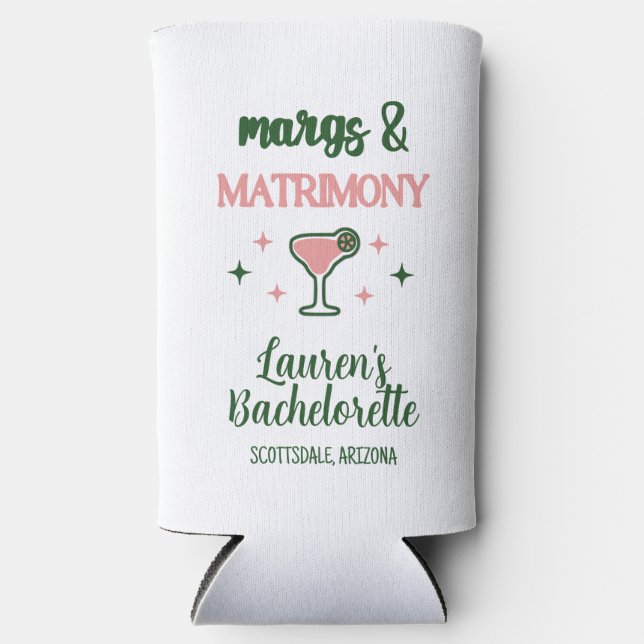 Rafraîchisseur Pour Canette Slim Margs & Matrimony - the bride (Recto)