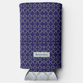 Rafraîchisseur Pour Canette Slim Marine Cottagecore Personnalisé