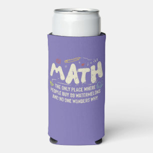 Rafraîchisseur Pour Canette Slim Mathématiques Mathématiques Mathématiques Math Ens