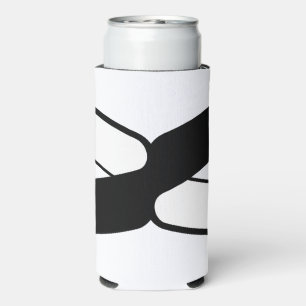 Rafraîchisseur Pour Canette Slim Monogramme Lettre Élégante X