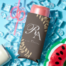 Monogramme simple et Brown