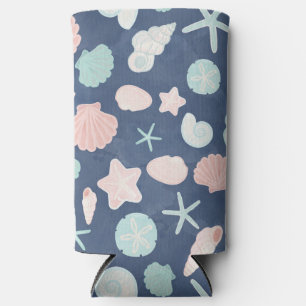 Rafraîchisseur Pour Canette Slim motif des coquillages