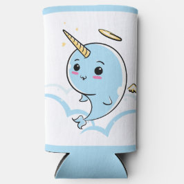 Rafraîchisseur Pour Canette Slim Narwhal Angel Cutie