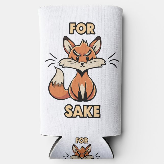 Rafraîchisseur Pour Canette Slim oh pour le saké renard (Recto)
