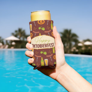 Rafraîchisseur Pour Canette Slim Oktoberfest Festival allemand de la bière