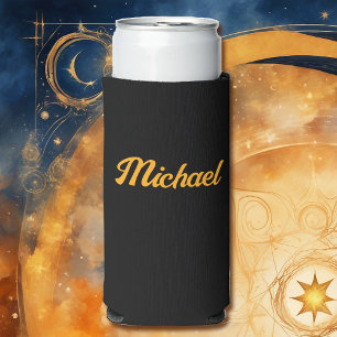 Rafraîchisseur Pour Canette Slim Personnaliser le nom d'une grande bobine de cadeau