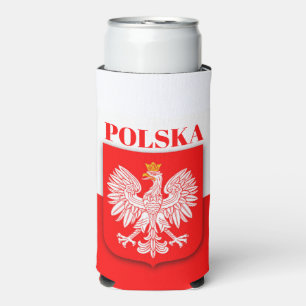 Rafraîchisseur Pour Canette Slim Polska Polska Emblem Eagle polonais