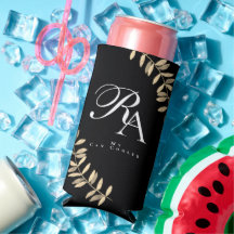 Simple Chic Monogramme Noir