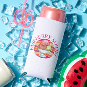 Rafraîchisseur Pour Canette Slim Sorbet de framboise