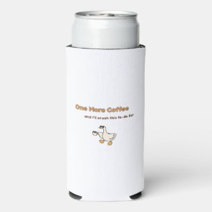 Rafraîchisseur Pour Canette Slim Un design de canard pour One More Coffee