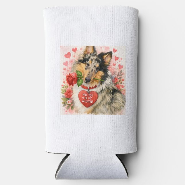 Rafraîchisseur Pour Canette Slim Valentines Day scented candle (Recto)