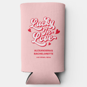 Rafraîchisseur Pour Canette Slim Vegas Lucky In Love Bachelorette