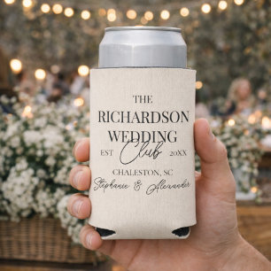 Rafraîchisseur Pour Canette Slim Vêtements de mariage personnalisés du Old Money So