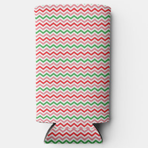 Rafraîchisseur Pour Canette Slim Watermelon Summer Zigzag Stripes Motif-56209